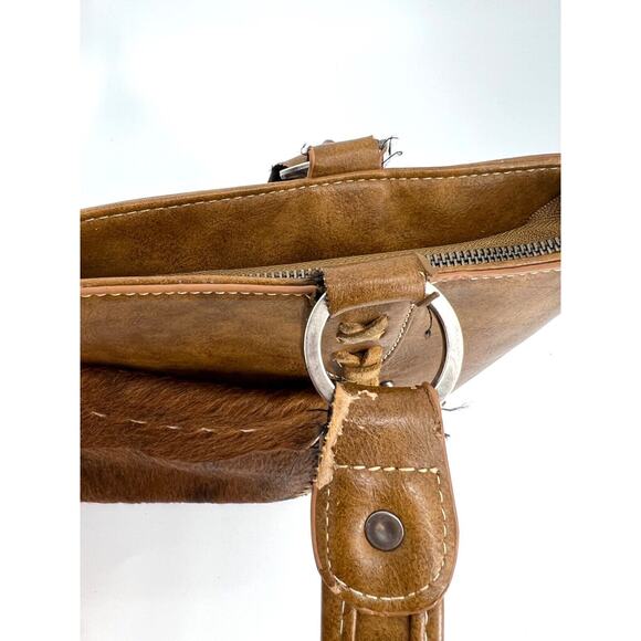 Trinity Ranch Hair-On Leather Concealed Carry Purse Handbag **READ** - Picture 12 of 15